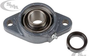 2 HOLE C.I. FLANGE W/ 1" RELUBE BEARING