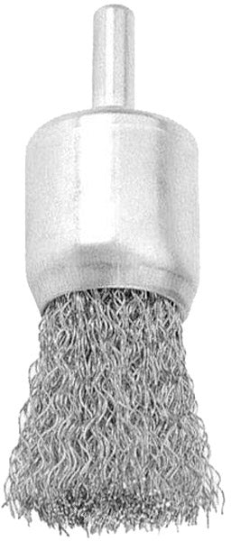 1" CRIMP WIRE END BRUSH