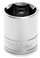 1/2" DR 25MM 6 PT SOCKET