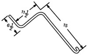 OTMA WHEEL RAKE TOOTH OT-1