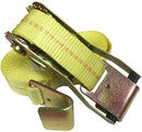 2" X 27' Ratchet Strap w/Flat Hooks