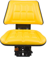 SEAT TRAPEZOID WAFFLE YELLOW