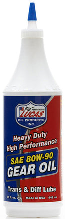 80/90 WT GEAR OIL QT.