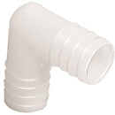 2" BARBED ELBOW-BLACK POLY