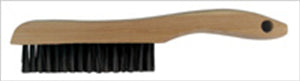SHOE HANDLE WIRE BRUSH 4 X 16