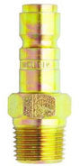 MILTON TRU-FLATE CPLR, 1/2" MALE PLUG