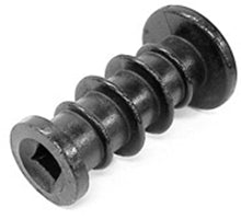 RIBBED DISC SPOOL 1" SQ 7-1/4" LONG