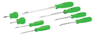 8 PC SCREWDRIVER SET HI VISFLUORESCENT G