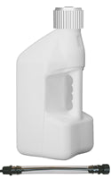WHITE TUFF JUG 2.7 GAL W/SPOUT