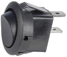 10 A. ROUND MINI ROCKER SWITCH