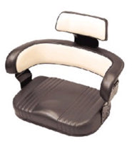 3-PIECE IH BLK/WHT SEAT SET