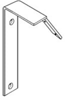 RH SCRAPER BRACKET JD AA14843