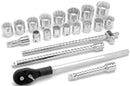 3/4" DR 12 PT SAE SOCKET SET 21 PC