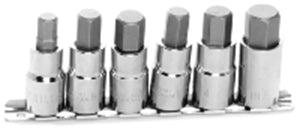 1/2" DR LARGE HEX BIT SOCKET 6 PC SET