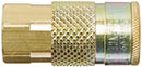 MILTON 1/4" FEMALE BODY T STYLE COUPLER
