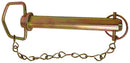 HITCH PIN W/CHAIN 1 X 6-1/4 USABLE