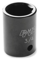 1/2" DR 6PT IMPACT SOCKET 3/4"