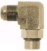 MJ x MB 90 - Straight Thread Elbow -Stl