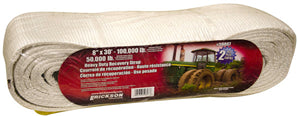 8" x 30' 100,000 lb Recovery Strap