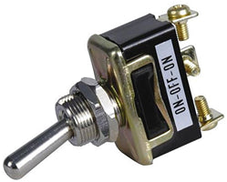 25 A. SPDT ON-OFF-ON TOGGLE SWITCH