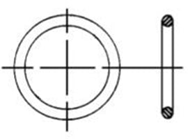 CODE 61/62 FLANGE HEAD O-RING