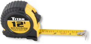 12' TAPE MEASURE-5/8 W. BLADE