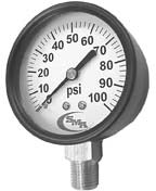 2.5"DIA X 200 PSI DRY GAUGE