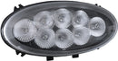 LED OVAL FLUSH MOUNT UPPER CAB LIGHT