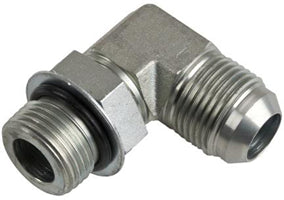 MJ x MB 90 - Straight Thread Elbow -Stl