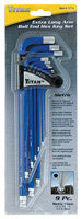 9pc Extra Long BallEnd Hex Key SetMetric