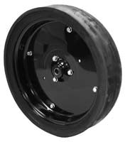 4.5X16 W/BLACK WHEELS 40MM BEARING