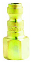 MILTON 1/4" FEMALE PLUG T STYLE COUPLER