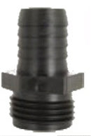 3/4"MPTX1/2" BARB ELBOW-POLY