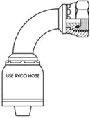 DKOL FEMALE 24 CONE 90 BEND