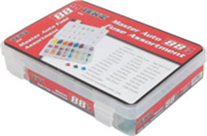 88pc. Master Auto Fuse Assortment