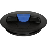 TANK LID 8" W/BLUE SNAP IN VENT