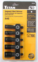 5pc. SAE Impact Nut Driver Set