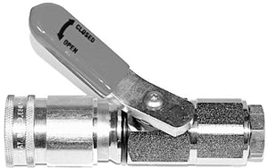 RH LEVER COUPLING-RED HDL-1/2NPT