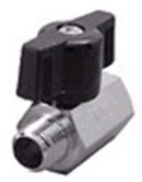 COMPACT BALL VALVE 1/4FPTX1/4MPT