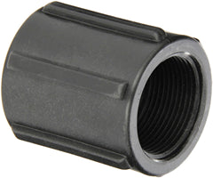 1-1/4"BLACK POLY PIPE COUPLING