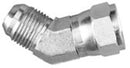 MJ x FJX 45 - Swivel Nut Elbow - Steel