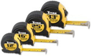 4PC. TAPE MEASURE SET
