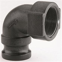 2 In Poly Coupler 90 Degree Male Adaptor