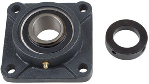 4 HOLE C.I. FLANGE W/ 1-3/8" BEARING