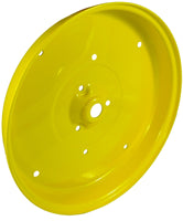 4X12 WHEEL HALF JD YELLOW