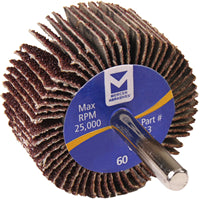 Mounted Flap Wheel 2"x1"x1/4" 80 Grit