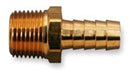 3/8 BARB X 3/8 MPT BRASS