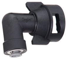 QJ CAP 90 DEG PUSH TO CONNECT 1/4"