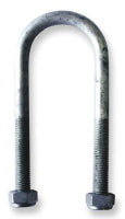 U BOLT 5/8'X3"X8 1/2" OAL RD.