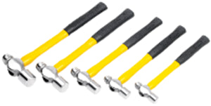5 PC BALL PEIN HAMMER SET